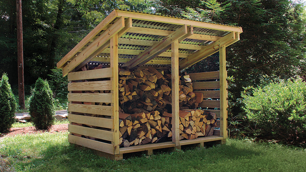 Build a Modular Modern Woodshed - Fine Homebuilding